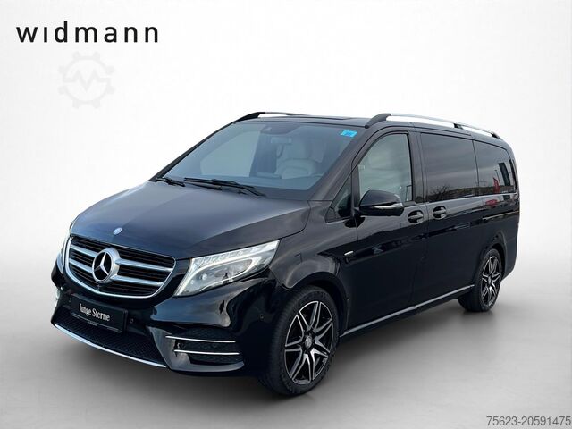 Minibüs Mercedes-Benz V 220 d AVANTGARDE EDITION AMG nur an Gewerbe Sound Sitzlüftung Tisch