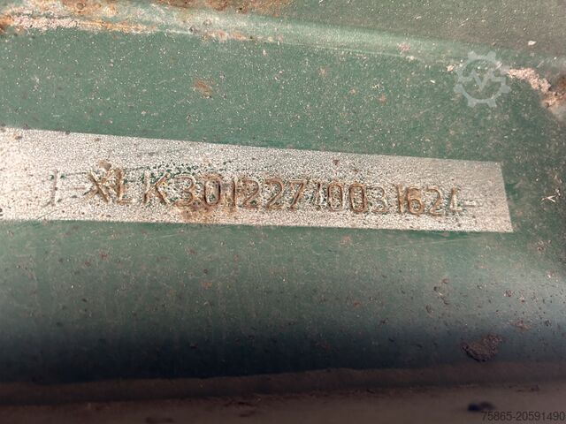 Presenninger, der kan skubbes Burg BPO 12-27 / Curtianside Trailer / BPW Drum / NL...