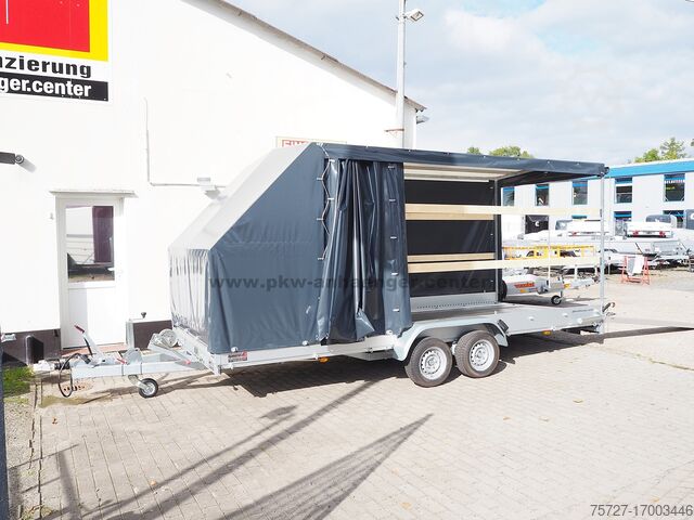 Släpvagn för biltransport Anssems Anssems AMT 3000 507x200x200 Autotranspo