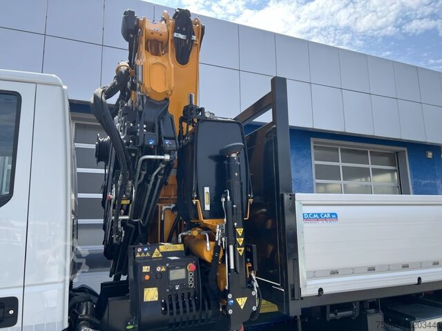 Trevejs tipvogn med kran Iveco Eurocargo 180-280