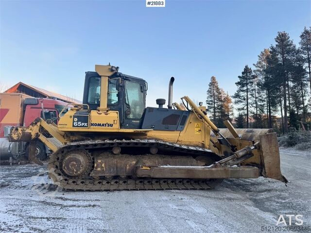 Egaliseermachine Komatsu D65PX-15 Dozer WATCH VIDEO