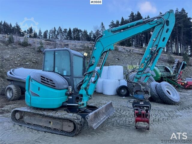 Koparka gąsienicowa Kobelco SK55SRX-6 with Rototilt and 3 buckets. 2330 hours!