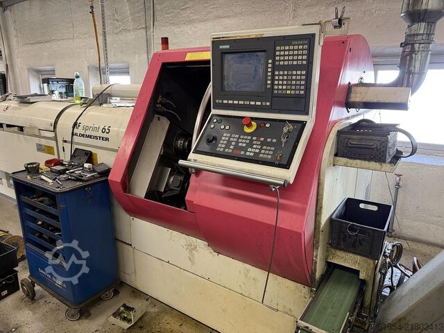 TORNIO CNC USATO PROD. GILDEMEISTER, MODELLO MF SPRINT 65 GILDEMEISTER MF SPRINT 65