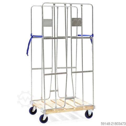 Containere rulate second-hand cu pereți laterali de prindere pe 2 părți + 2 chingi de tensionare din Kruizinga 1812HHB728017GB