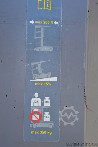 Carrello commissionatore ad alto livello Jungheinrich EKM 202
