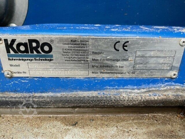 Φορτηγό δεξαμενή κενού Mercedes-Benz 516 CDI Sprinter Spülwagen Karo HD 160n