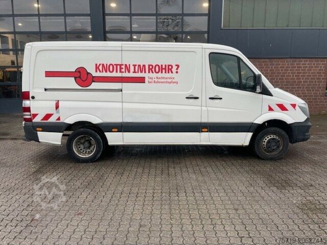 Φορτηγό δεξαμενή κενού Mercedes-Benz 516 CDI Sprinter Spülwagen Karo HD 160n