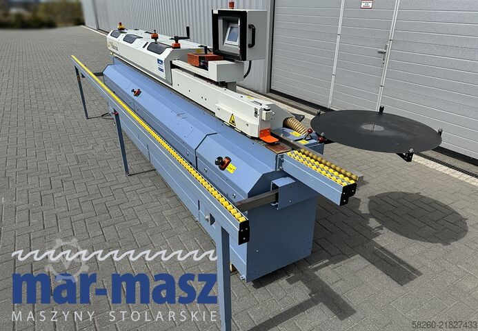 Gereviseerde kantenaanlijmmachine HEBROCK AKV 3005DK-F zarabianie naroży, wstępny frez
