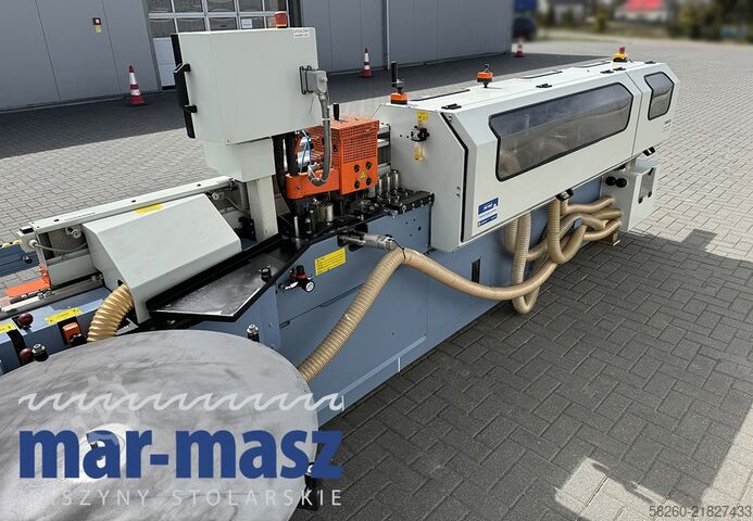 Gereviseerde kantenaanlijmmachine HEBROCK AKV 3005DK-F zarabianie naroży, wstępny frez