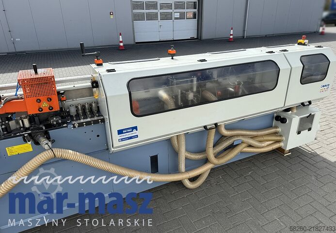 Gereviseerde kantenaanlijmmachine HEBROCK AKV 3005DK-F zarabianie naroży, wstępny frez