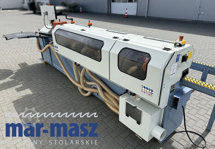 Gereviseerde kantenaanlijmmachine HEBROCK AKV 3005DK-F zarabianie naroży, wstępny frez