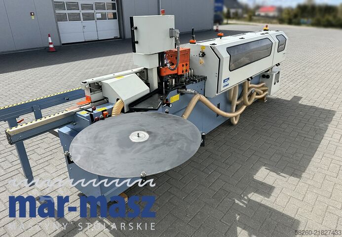 Gereviseerde kantenaanlijmmachine HEBROCK AKV 3005DK-F zarabianie naroży, wstępny frez