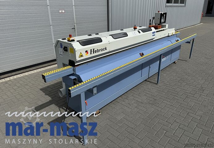 Gereviseerde kantenaanlijmmachine HEBROCK AKV 3005DK-F zarabianie naroży, wstępny frez