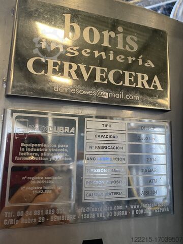INOX DUBRA 20 HL bryghus (2014) INOX DUBRA Sudhaus