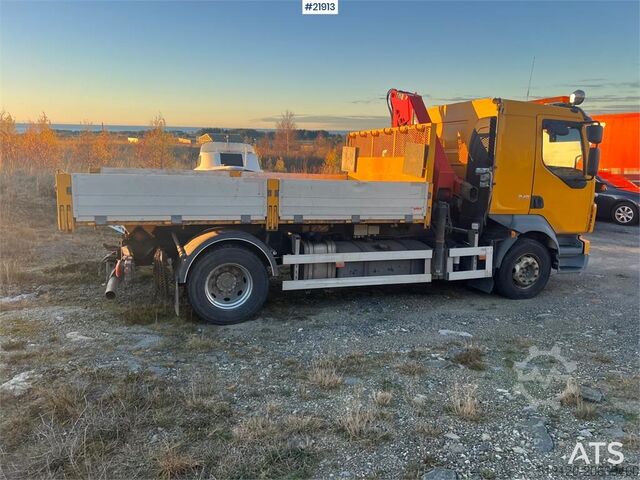Kranbil Volvo FL240 brøyterigget kranbil m/ HMF735 kran, grabb o