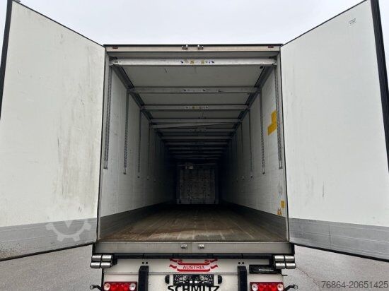 Lavt bygger sættevogn SCHMITZ SCB S3B KüHLAUFLIEGER, TK SLXI 300,  DOPPELSTOCK, BLUMENBREITE