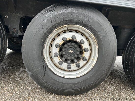 Lavt bygger sættevogn SCHMITZ SCB S3B KüHLAUFLIEGER, TK SLXI 300,  DOPPELSTOCK, BLUMENBREITE