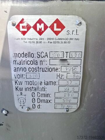 Testera sa više oštrica CML SCA 320R T350