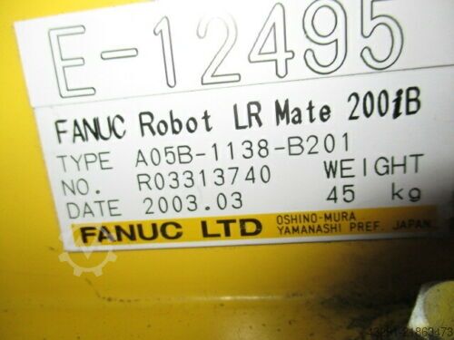 Robô industrial Fanuc LR Mate 200iB Typ R-J3iB