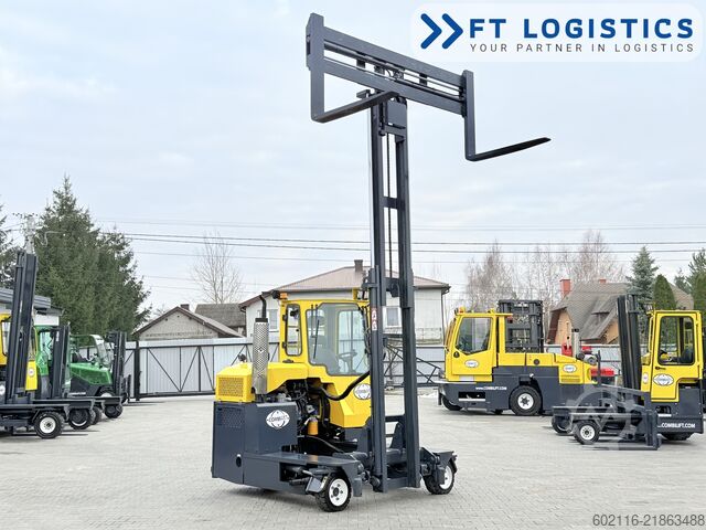 Dört yollu forklift Combilift C3000 GAS DUPLEX 4100 WIDE POSITIONER