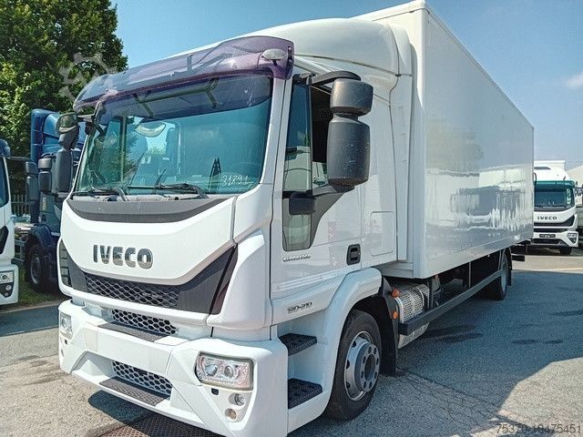 Samochód ciężarowy typu furgon IVECO EUROCARGO 120E21 BOX+SPONDA