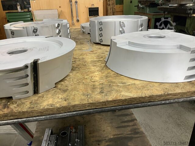 Juego de cabezales de fresado Oertli OERTLI Fräskopfset