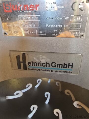 Machine de transformation de la viande Heinrich Trennfix