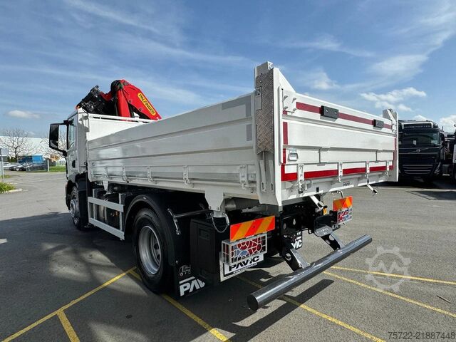 Ανατροπή 3 όψεων MAN TGM 18.320 4x2 BB 3-Seiten Krankipper Palfinger