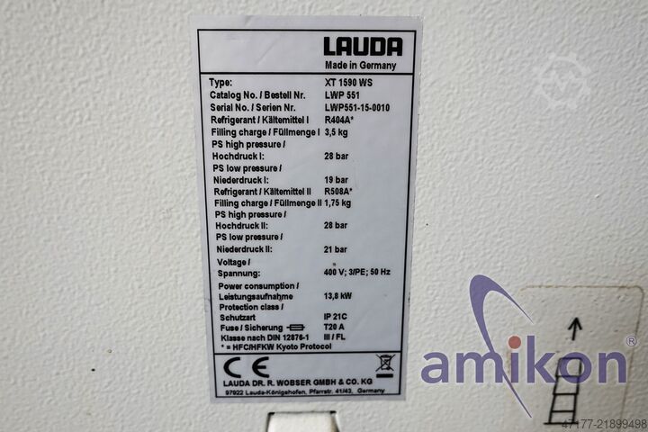 Răcitor cu circulație de la -90 până la +200°C, 15 kW Lauda Prozess-Thermostat Integral XT 1590 WS