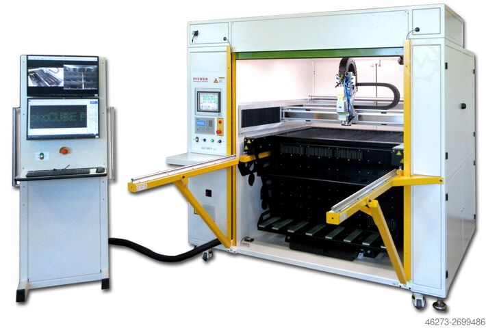 Vezellasermachine 3000W 1250 x 1250mm PFEIFER technology & innovation Plauen D skyCUBE P class 1250x1250