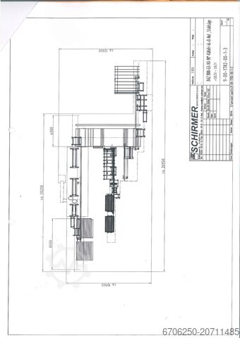 Centro de corte y mecanizado Schirmer BAZ1000