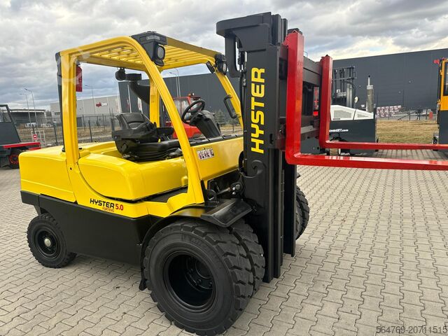 Stivuitor cu patru roți Hyster H 5.0 FT / Container version / New price