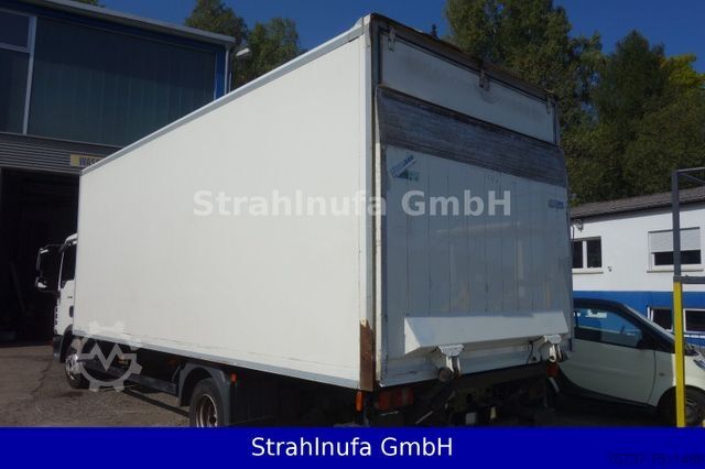 Vrachtwagen met bakwagen MAN 8.180 TGL BL Koffer + LBW * Motorschaden*