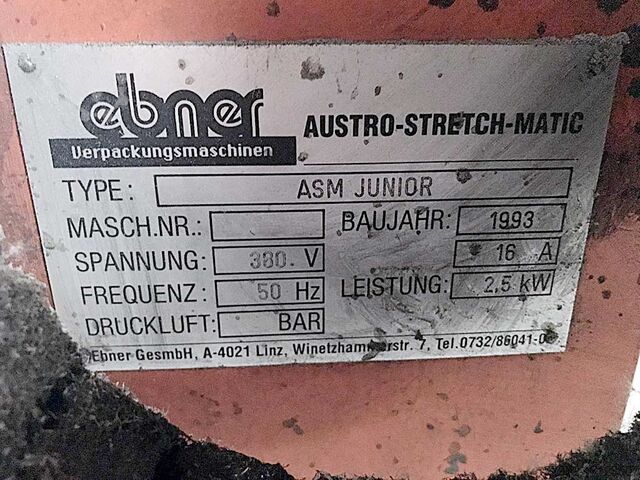Palletwikkelaar Pamminger/Ebner ASM Junior
