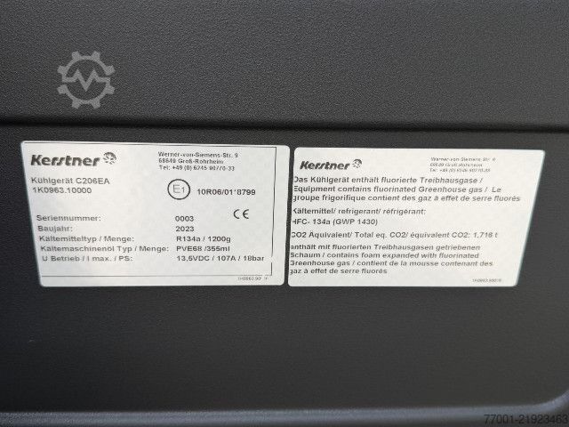 Chladírenská dodávka IVECO 38S14E V Kühlausbau / ACC / LED / RFK / AHK