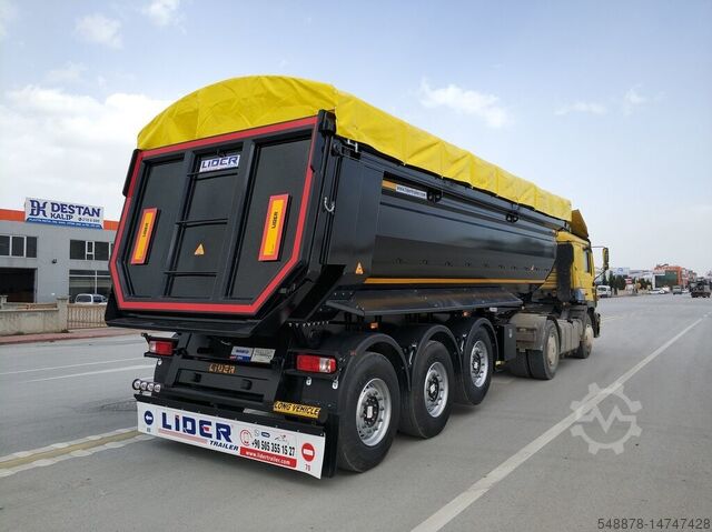ανατρεπόμενο ημιρυμουλκούμενο Lider Dumper 3 Axles