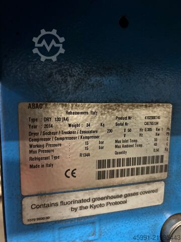  Abac Spinn 5.5x compressor with drier