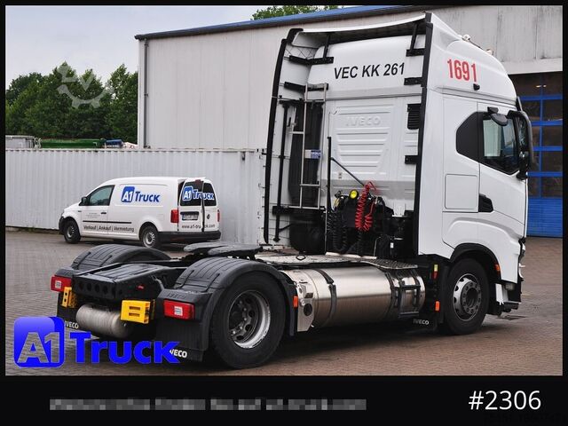 Standard nyergesvontató IVECO AS 440/460 Stralis, Retarder, LNG, Gas,