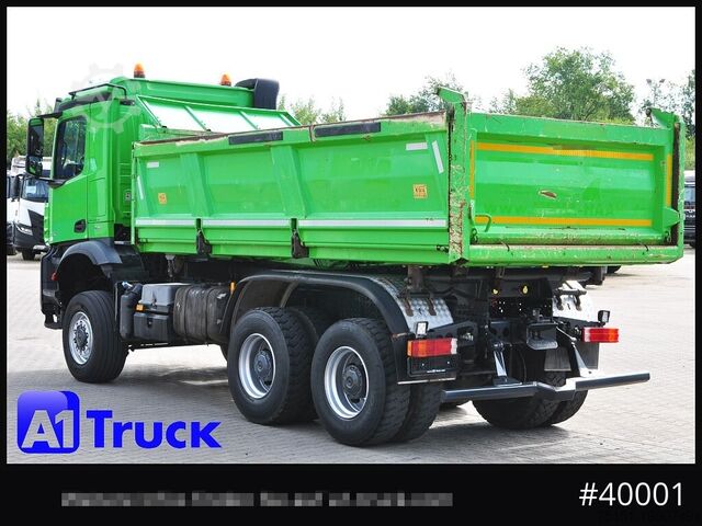 Driezijdige kipper MERCEDES-BENZ Arcos 3342 BB, 6X6 Meiller Bordmatik