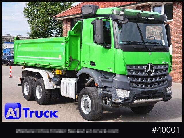 Autocamion basculant tridirecțional MERCEDES-BENZ Arcos 3342 BB, 6X6 Meiller Bordmatik