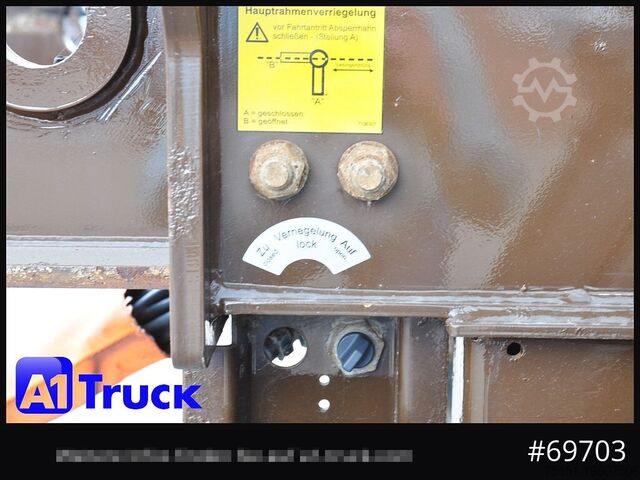 Semirremolque de troncos DOLL H3L-14XL Holz Tele, Lenkachse 275 tkm.