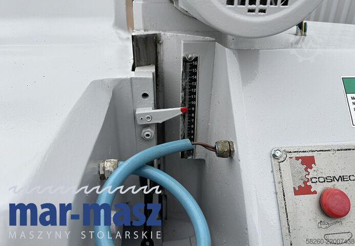 Multisav med kædetransportør, båndbredde 400 mm, højde 160 mm Cosmec SM 400 400/160