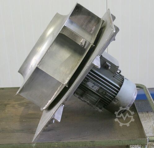 Trykblæser 2,2 kW Edelstahl Lüfter 550 mm