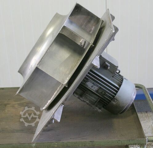 Trykblæser 2,2 kW Edelstahl Lüfter 550 mm