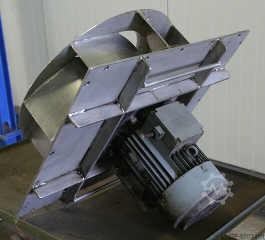Druckgebläse 2,2 kW Edelstahl Lüfter 550 mm