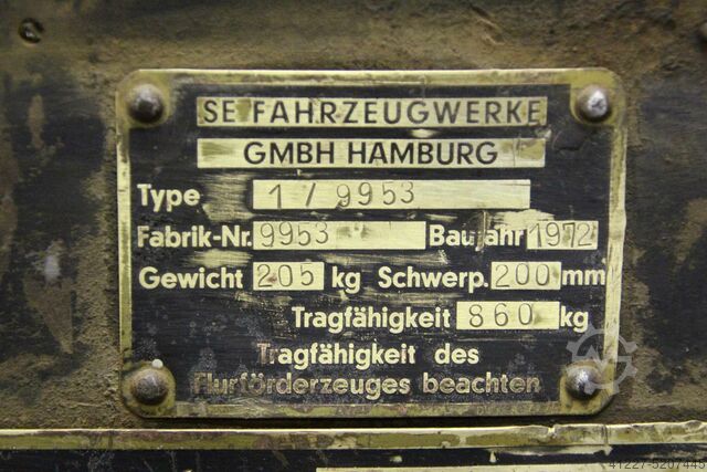 Pozycjoner wideł SE Fahrzeugwerke 1/9953