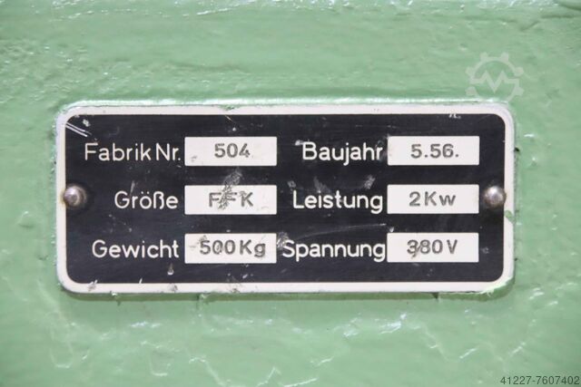 Vlakslijpmachine aba Abawerk FFK 504