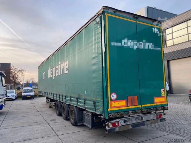 Συρόμενοι μουσαμάδες Kögel SN24 / Mega / SAF + Disc / Coil