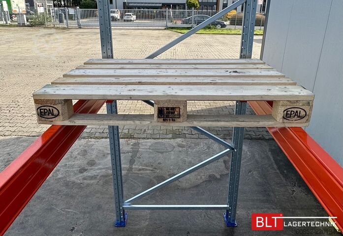 Zwaarlaststelling ca. 14 lfm. Palettenregale H: 350cm Fachlast: 3000 kg , 45 Palettenplätze