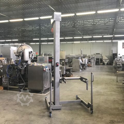 Încărcare mobilă pentru cărucioare standard de 200 L Barsso mobiele lift voor 200L normwagens